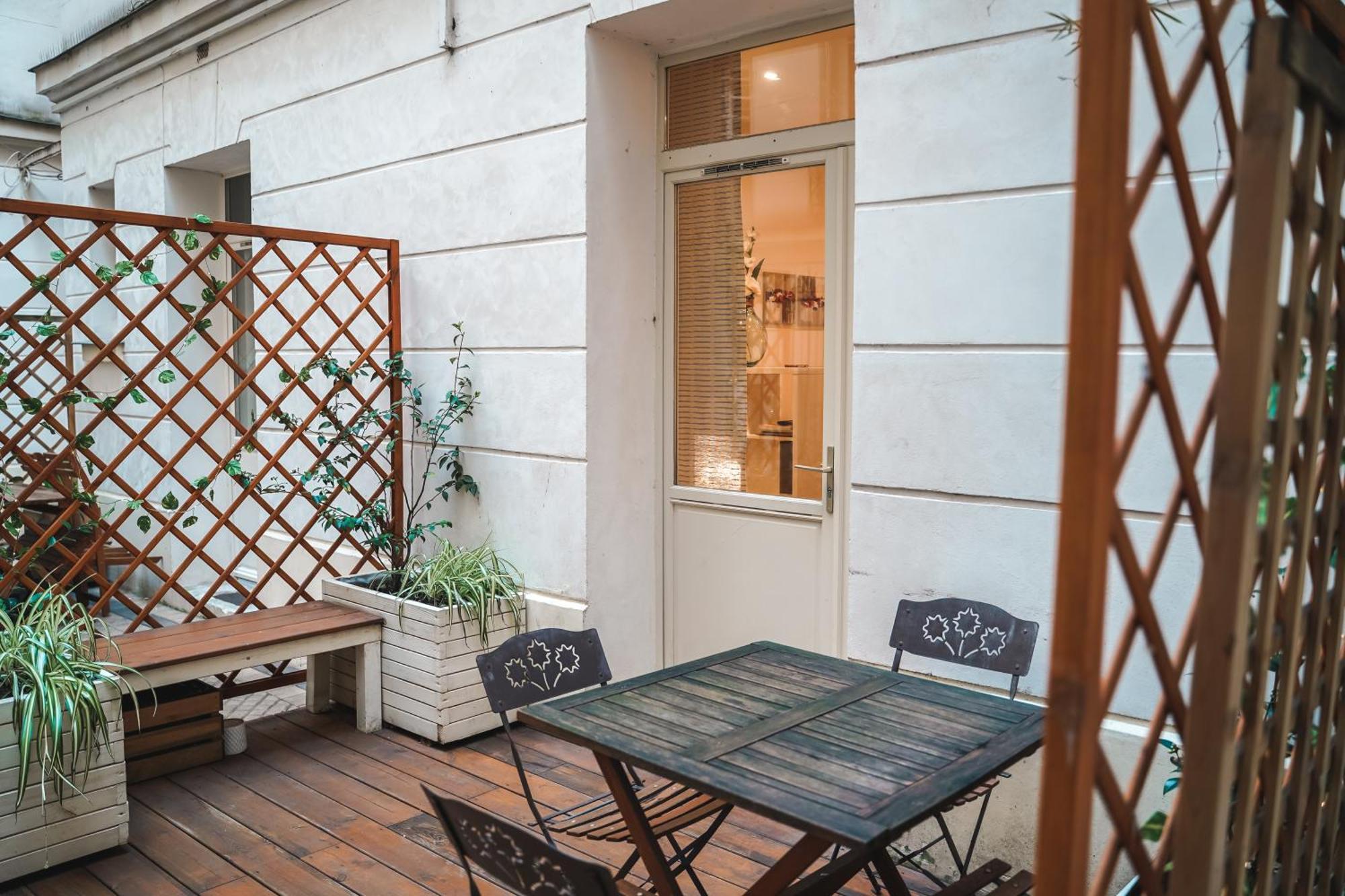 Apartamento Charming Souplex In París Exterior foto